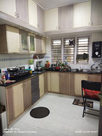 Kitchen in 2 BHK Builder Floor at Hsr Layout – for Rent