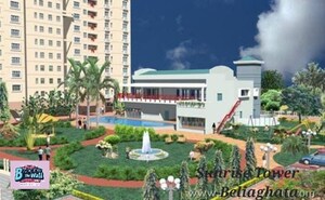 3 BHK Apartment – Exterior View View at Sunrise Towers, Beliaghata - for Sale