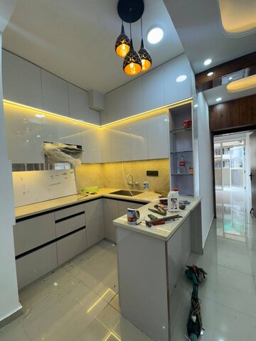 Kitchen in 3 BHK Builder Floor at Saket – for Rent