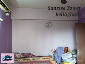 Bedroom in 3 BHK Apartment at Sunrise Towers, Beliaghata – for Sale