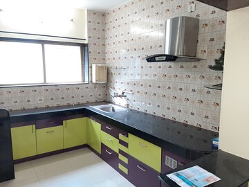 Kitchen in 2 BHK Apartment at Akshay Glory Apartment, Vadgaon Budruk – for Rent