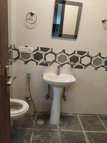 Bathroom in 3 BHK Builder Floor at Saket – for Rent