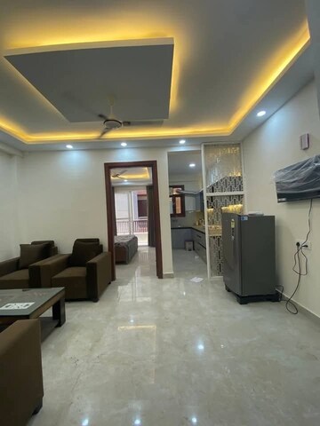 Living Room in 2 BHK Apartment at Freedom Fighters Enclave – for Rent