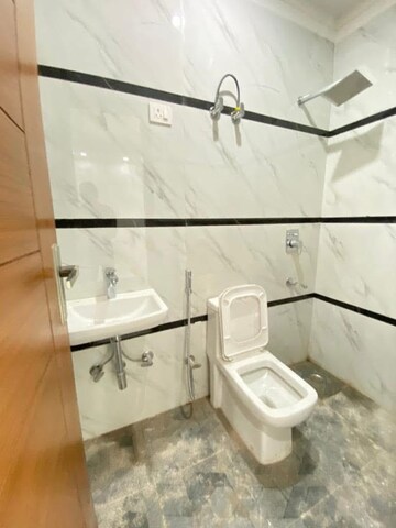 Bathroom in 2 BHK Builder Floor at Vasant Kunj – for Rent