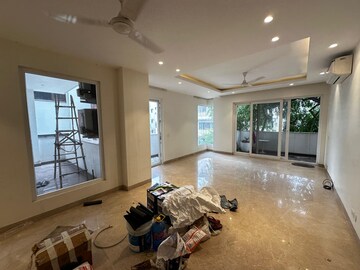 Living Room in 3.5 BHK Apartment at Boutique Residential Apartments C-253, Defence Colony – for Rent