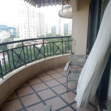 Balcony in 3 BHK Apartment at Hiranandani Gardens Lake Castle, Powai – for Rent