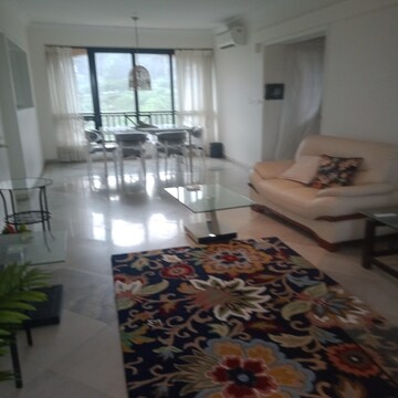 Living Room in 3 BHK Apartment at Hiranandani Gardens Lake Castle, Powai – for Rent