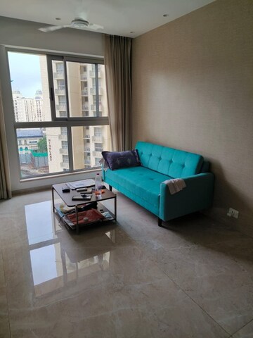 Living Room in 1 BHK Apartment at Hiranandani Regent Hill, Powai – for Rent