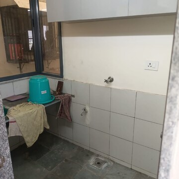 Kitchen in 3 BHK Apartment at Krishna Skyvillas, SamA-Savil Road – for Rent