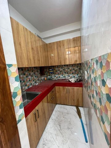 Kitchen in 1 BHK Builder Floor at Saket – for Rent