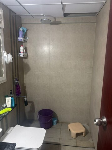 Bathroom in 1 BHK Apartment at Puravankara Silversands, Mundhwa – for Rent