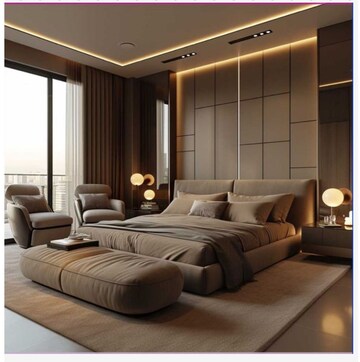 Living Room in 2 BHK Apartment at Milan Earth, Raj Nagar Extension – for Sale