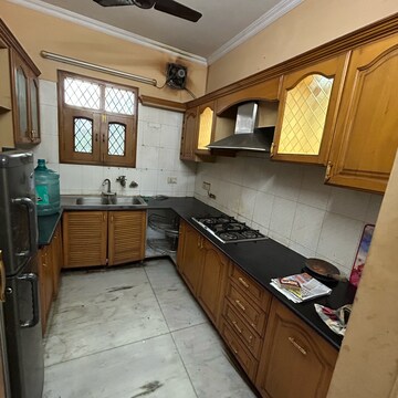 Kitchen in 2 BHK Builder Floor at Lajpat Nagar ii – for Rent