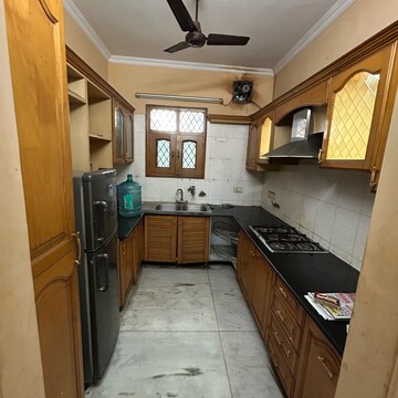 Kitchen in 2 BHK Builder Floor at Lajpat Nagar ii – for Rent