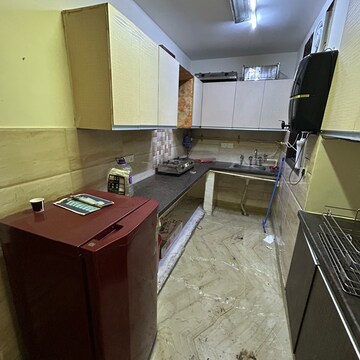 Kitchen in 2 BHK Builder Floor at Lajpat Nagar I – for Rent