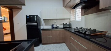 Kitchen in 3 BHK Apartment at Bollineni Bion, Kothaguda – for Rent