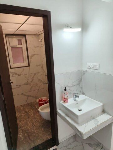 Bathroom in 3 BHK Apartment at Rahul Downtown, Punawale – for Rent