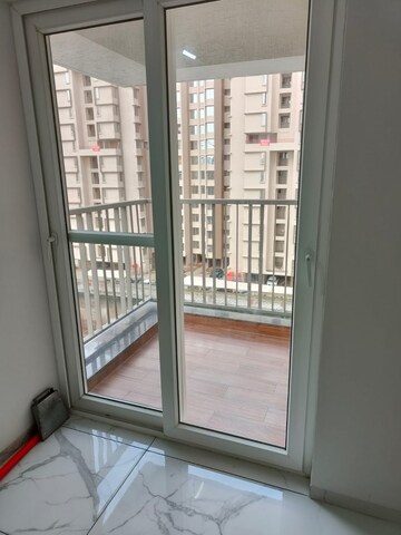 Balcony in 3 BHK Apartment at Rahul Downtown, Punawale – for Rent