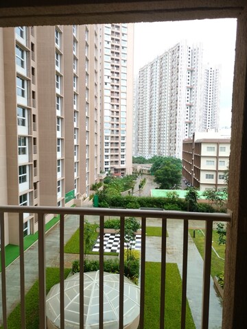 Balcony in 1 BHK Apartment at Godrej Green Vistas, Mahalunge – for Rent