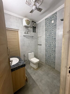 Bathroom in 2 BHK Builder Floor at Himgiri Enclave, Burari – for Sale