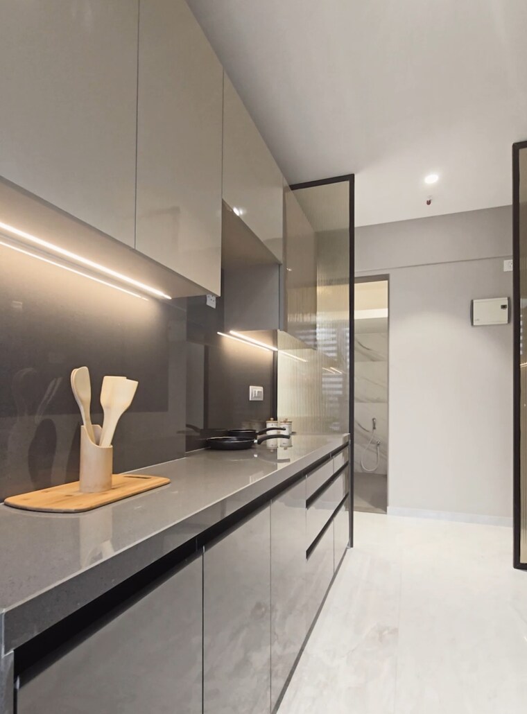 Kitchen, bachraj-legend 2 Bedroom 580 Sq.Ft. Apartment In Virar West Palghar 9103083