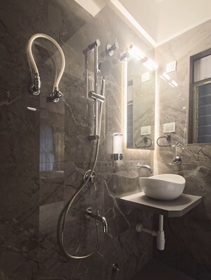 Bathroom in 2 BHK Apartment at Bachraj Legend, Virar West – for Sale