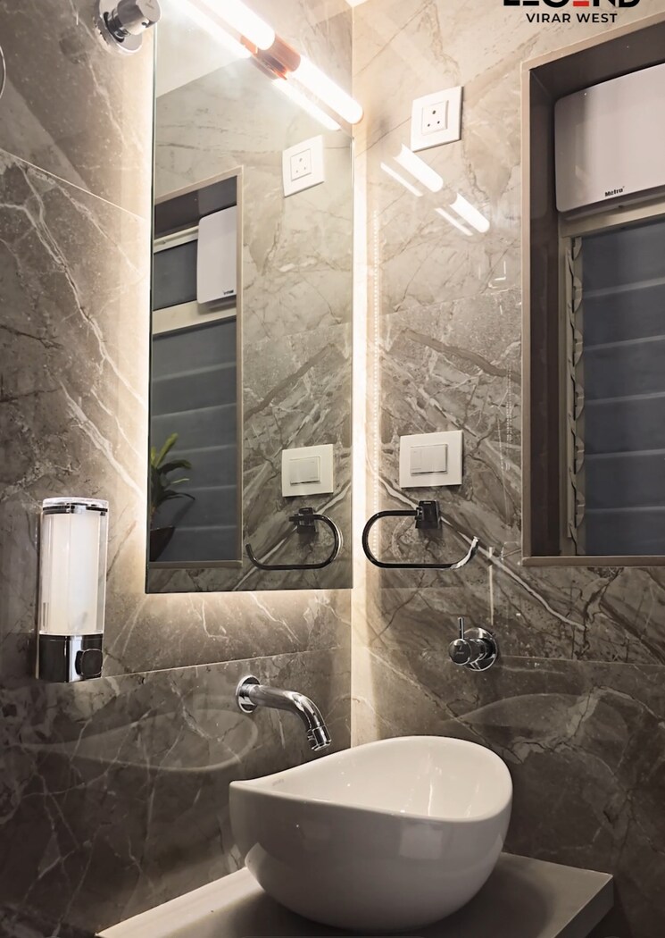 Bathroom, bachraj-legend 2 Bedroom 580 Sq.Ft. Apartment In Virar West Palghar 9103083