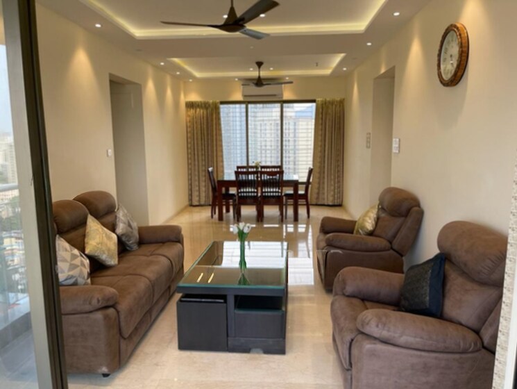 Living Room, kalpataru-siddhachal-elite 3 Bedroom 2000 Sq.Ft. Apartment In Vasant Vihar Thane 9103108