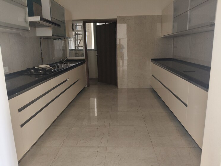 Kitchen, lnt-crescent-bay-t6 4 Bedroom 1731 Sq.Ft. Apartment In Parel Mumbai 9103134
