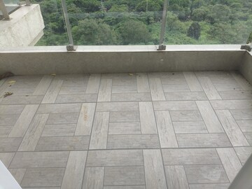 Balcony in 4 BHK Apartment at LnT Crescent Bay T6, Parel – for Rent