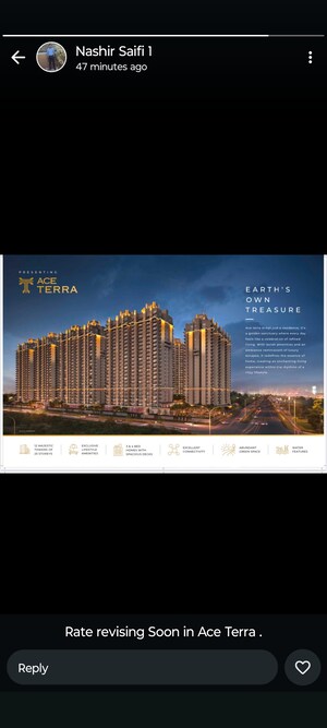  Shop – Exterior View View at ACE YXP, Sector 22d Yamuna Expressway - for Sale