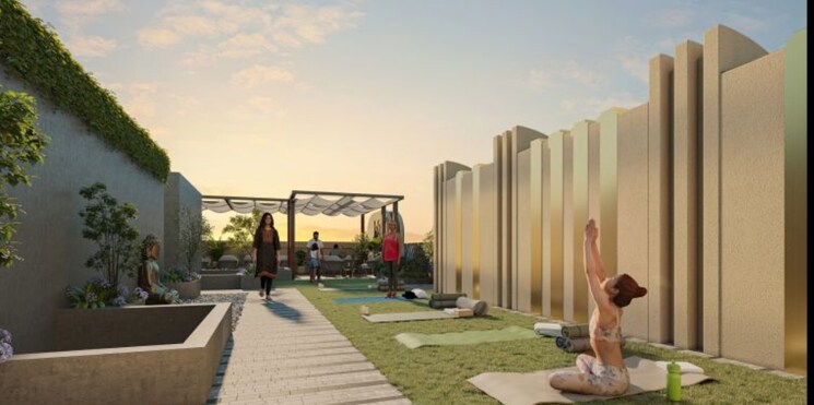 Terrace, l-t-seawoods-residences-phase-2 2 Bedroom 700 Sq.Ft. Apartment In Seawoods Navi Mumbai 9096937