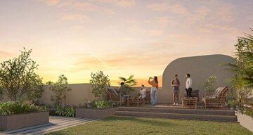 Terrace in 2 BHK Apartment at L&T Seawoods Residences Phase 2, Seawoods – for Sale