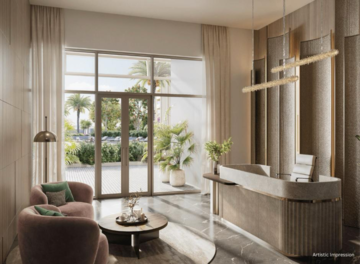 Living Room in 4 BHK Apartment at DLF Privana South, Sector 77 – for Sale
