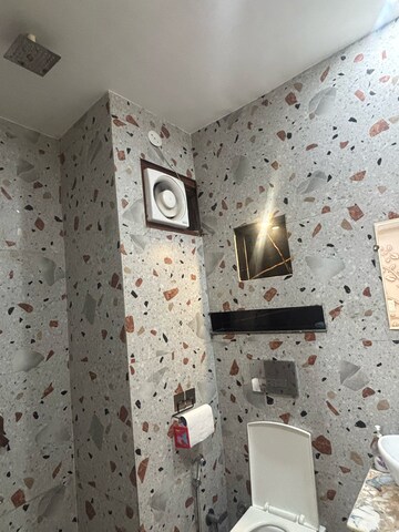 Bathroom in 2 BHK Builder Floor at Dwarka Mor – for Rent