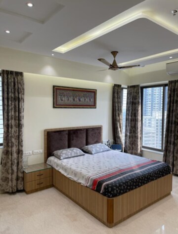Bedroom in 3 BHK Apartment at Kalpataru Siddhachal Elite, Vasant Vihar – for Rent