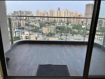 Balcony in 3 BHK Apartment at Kalpataru Siddhachal Elite, Vasant Vihar – for Rent