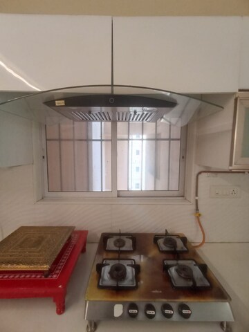 Living Room in 2 BHK Apartment at Nakshatra Swastik Alps, Brahmand – for Rent