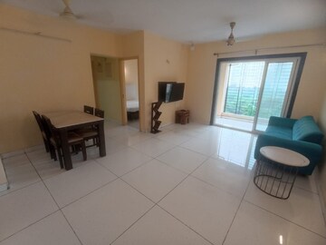 Living Room in 2 BHK Apartment at Nakshatra Swastik Alps, Brahmand – for Rent