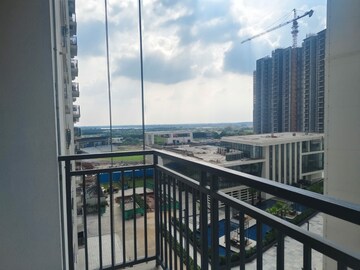 Balcony in 2 BHK Apartment at Eldeco Live By The Greens, Sector 150 – for Rent
