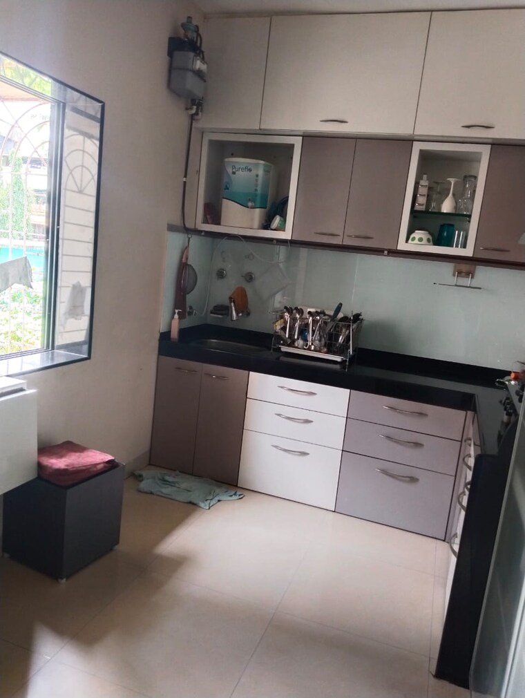 Kitchen, shrirang-chs 1 Bedroom 600 Sq.Ft. Apartment In Shrirang Society Thane 9103230