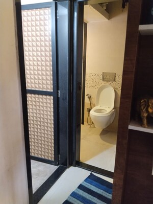 Bathroom in 1 BHK Apartment at Shrirang CHS, Shrirang Society – for Sale