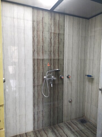 Bathroom in 2 BHK Apartment at RK Cosmos CHS, Thane West – for Rent