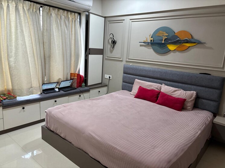 Bedroom, krishna-lotus-court 3 Bedroom 1009 Sq.Ft. Apartment In Kharadi Pune 9103240