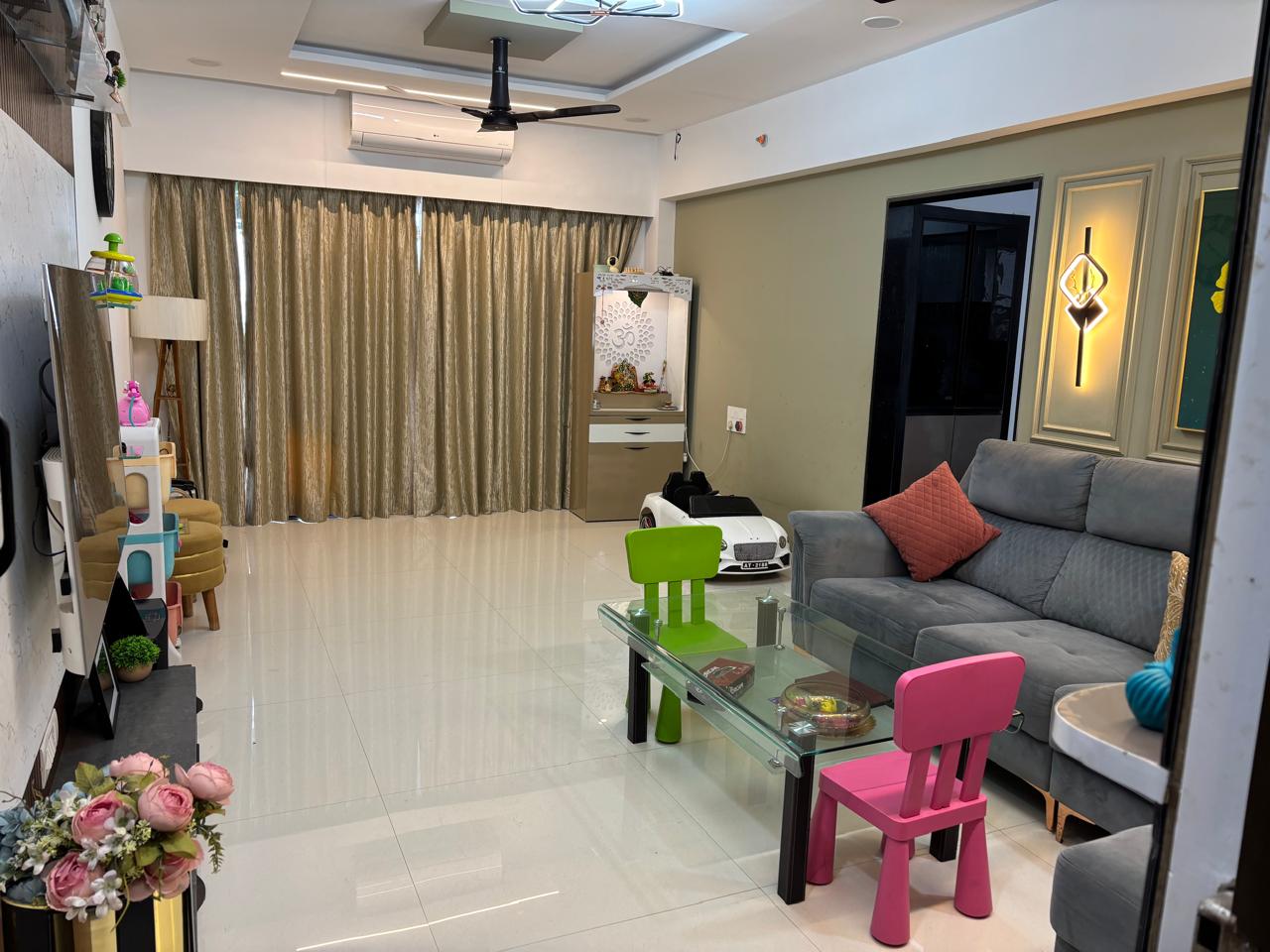 3 BHK Apartment For Rent in Krishna Lotus Court