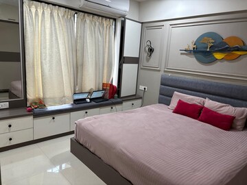 Bedroom in 3 BHK Apartment at Krishna Lotus Court, Kharadi – for Rent