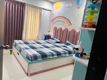 Bedroom in 3 BHK Apartment at Krishna Lotus Court, Kharadi – for Rent
