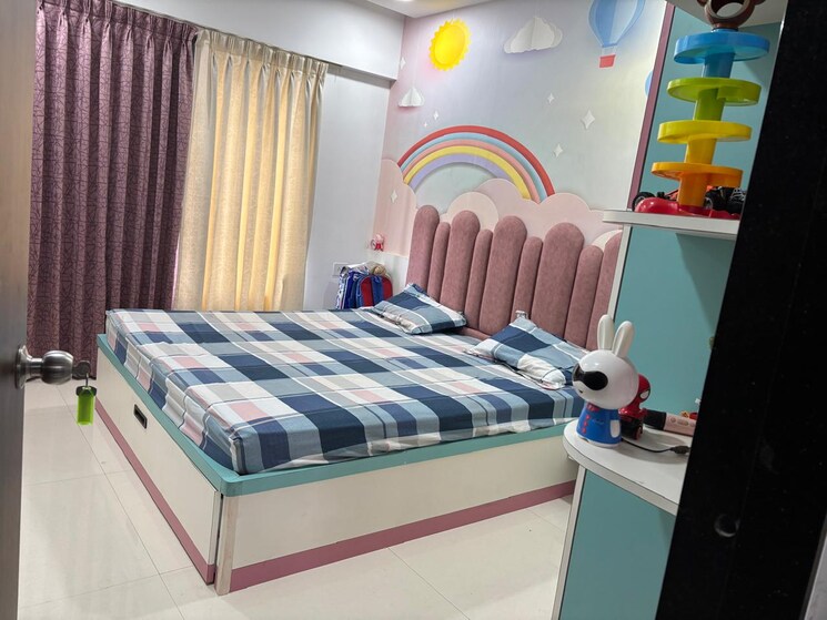 Bedroom, krishna-lotus-court 3 Bedroom 1009 Sq.Ft. Apartment In Kharadi Pune 9103240