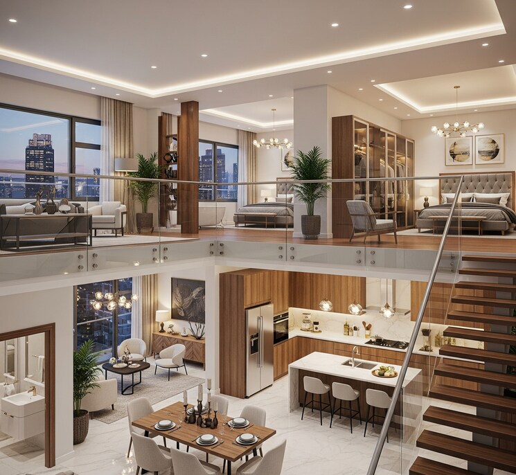 Living Room, pragathi-green-woods 3 Bedroom 3563 Sq.Ft. Apartment In Bowrampet Hyderabad 9103248