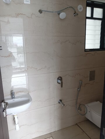 Bathroom in 3 BHK Apartment at Urban Skyline Phase 1, Ravet – for Rent